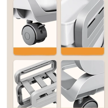 Giá để sách 3 tầng Ksun02 - Kệ đẩy đa năng 3-5 tầng, giảm giá 265k 5