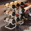 Giá để tủ rượu vang đỏ cao cấp, ánh sáng sang trọng, lên xuống tự động, giá ly xiên, thủy tinh, lưu trữ chai rượu - chỉ 270.031đ 4