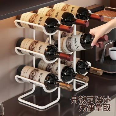 Giá để tủ rượu vang đỏ cao cấp, ánh sáng sang trọng, lên xuống tự động, giá ly xiên, thủy tinh, lưu trữ chai rượu - chỉ 270.031đ