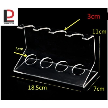 Giá đỡ acrylic trong suốt cho dao, nĩa, đũa - Kệ mica trưng bày bộ dụng cụ ăn, chỉ 69.000