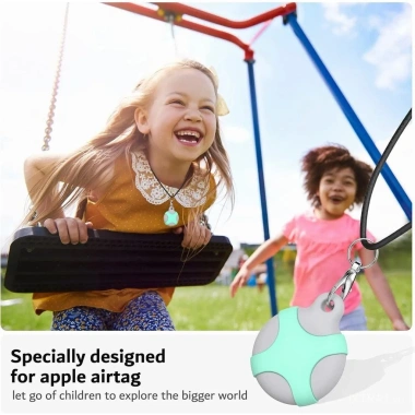 Giá Đỡ Airtag Vòng Cổ & Vòng Tay Điều Chỉnh, Chống Thấm Nước cho Trẻ Em và Người Lớn 9