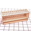 Giá đỡ bàn chải sơn NLINNI - Khung gỗ DIY tối giản, cọ màu nước tháo rời, công suất lớn 5