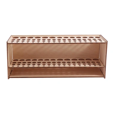 Giá đỡ bàn chải sơn NLINNI - Khung gỗ DIY tối giản, cọ màu nước tháo rời, công suất lớn
