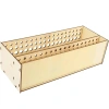 Giá đỡ bàn chải sơn NLINNI - Khung gỗ DIY tối giản, cọ màu nước tháo rời, công suất lớn 9