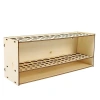 Giá đỡ bàn chải sơn NLINNI - Khung gỗ DIY tối giản, cọ màu nước tháo rời, công suất lớn 10