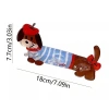 Giá đỡ bàn chải STATIONWA Dachshund - Móc phòng tắm hoạt hình, chống nước, đa năng, lắp đặt nhanh 2