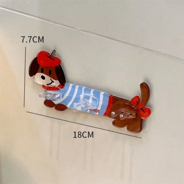 Giá đỡ bàn chải STATIONWA Dachshund - Móc phòng tắm hoạt hình, chống nước, đa năng, lắp đặt nhanh 3 Giá đỡ bàn chải STATIONWA Dachshund - Móc phòng tắm hoạt hình, chống nước, đa năng, lắp đặt nhanh 3
