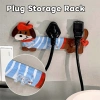 Giá đỡ bàn chải STATIONWA Dachshund - Móc phòng tắm hoạt hình, chống nước, đa năng, lắp đặt nhanh 8