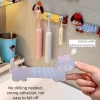 Giá đỡ bàn chải STATIONWA Dachshund - Móc phòng tắm hoạt hình, chống nước, đa năng, lắp đặt nhanh 9