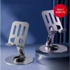 Giá đỡ bàn nhôm xoay 360 điều chỉnh cho điện thoại và máy tính bảng - Giá 46.200 VND