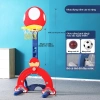 Giá đỡ bóng rổ có thể điều chỉnh – Giỏ đa năng cho bé trai 3‑6 tuổi, đồ chơi an toàn 7