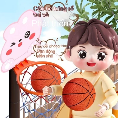 Giá đỡ bóng rổ trẻ em trong nhà di động, nâng hộp bóng, hỗ trợ ném đồ chơi, giá ưu đãi 299.191 VND 3