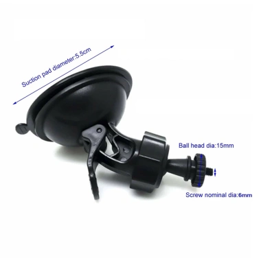 Giá đỡ camera hành trình chân hít siêu chặt cho xe hơi, chỉ 19.000₫