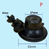 Giá đỡ camera hành trình xe hơi ô tô - Giác hút xoay, ốc 4mm, hít kính, chỉ 79.000₫