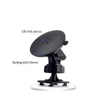 Giá đỡ camera hành trình xoay 360 cho xe hơi, ô tô mẫu N - Hít kính, giá chỉ 44.000đ