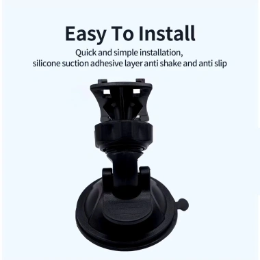 Giá đỡ camera hành trình xoay 360 cho xe hơi, ô tô mẫu N - Hít kính, giá chỉ 44.000đ