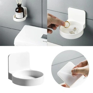 Giá Đỡ Chai Nước Rửa Tay Tự Động Gắn Tường Không Đục Lỗ Đa Năng Nhà Bếp 5
