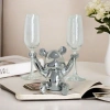 Giá đỡ chai rượu sứ hình chú gấu - Thiết kế độc đáo, giảm còn 180.000đ 4