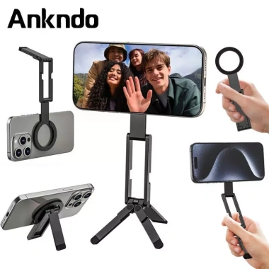 Giá đỡ chân máy từ tính Ankndo: Gập gọn, giữ điện thoại & video du lịch, giảm 18% chỉ 142.777₫