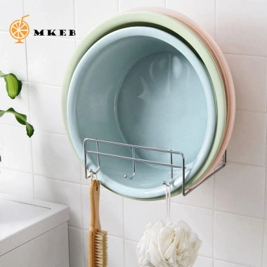 Giá đỡ chậu rửa MKEB sắt treo tường không đục lỗ, tiết kiệm không gian - 67.980₫