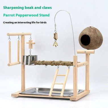 Giá đỡ chim vẹt tiêu Tứ Xuyên xích đu vỏ dừa bền bì giảm giá 17% chỉ 145.796 VND