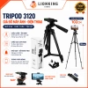 Giá đỡ chụp ảnh điện thoại tripod 3 chân 3.110/3.120 remote, tương thích nhiều dòng, chỉ 19.000₫