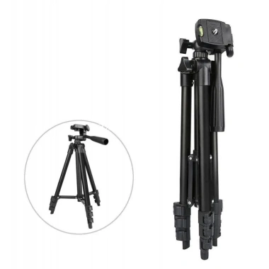 Giá đỡ chụp ảnh điện thoại tripod 3 chân 3.110/3.120 remote, tương thích nhiều dòng, chỉ 19.000₫