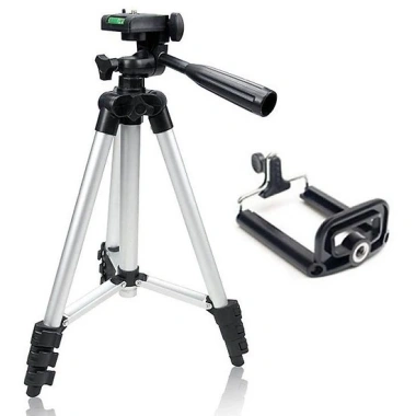Giá đỡ chụp ảnh điện thoại tripod 3 chân 3.110/3.120 remote, tương thích nhiều dòng, chỉ 19.000₫