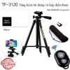 Giá đỡ chụp ảnh điện thoại tripod 3 chân Np-3.160 Remote nhôm, quay livestream, 90.000₫ 8