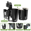 Giá đỡ cốc 3 trong 1 cho xe đẩy, xe lăn, xe đạp, xe đi bộ – Xoay 360°, kèm giá đỡ điện thoại, chai, chỉ 254.880đ 4