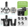 Giá đỡ cốc 3 trong 1 cho xe đẩy, xe lăn, xe đạp, xe đi bộ – Xoay 360°, kèm giá đỡ điện thoại, chai, chỉ 254.880đ 9