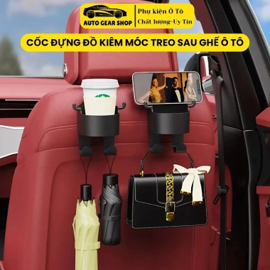 Giá Đỡ Cốc Ly Ô Tô – Móc Treo Đồ, Đỡ Điện Thoại, Giá Đựng Cốc, Chỉ 13.000₫