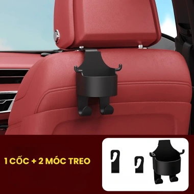 Giá Đỡ Cốc Ly Ô Tô – Móc Treo Đồ, Đỡ Điện Thoại, Giá Đựng Cốc, Chỉ 13.000₫