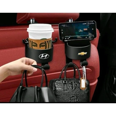 Giá Đỡ Cốc Nước Đa Năng, Móc Nhựa Treo Đồ Sau Ghế Ô tô - Giá chỉ 5.000 VND