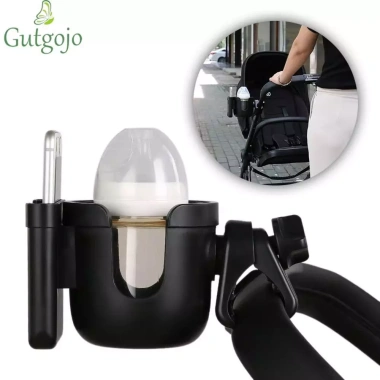 Giá đỡ cốc nước GUTGOJO, bình sữa Pram chống trượt, xe đẩy 360° xoay, giá đỡ điện thoại đa chức năng - 70.740₫