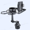 Giá đỡ cốc ô tô SEAMETAL đa năng 360° - Khay mở rộng, giá đỡ điện thoại, đĩa ăn, điều chỉnh 8