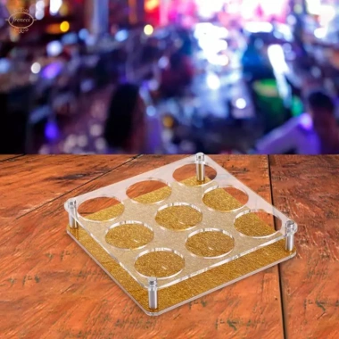 Giá đỡ cốc thủy tinh cho whisky – Đựng thực phẩm, sang trọng, chỉ 114.950₫