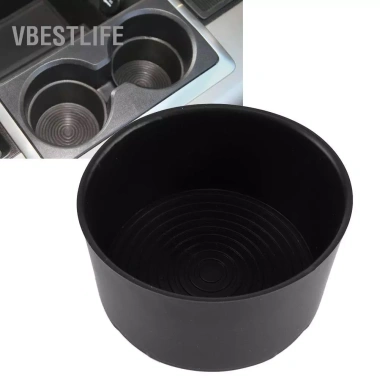 Giá đỡ cốc VBESTLIFE ZJchao cao su đen 5cm cho ô tô, ngăn nước tràn, rộng 8,26cm, giảm 17%