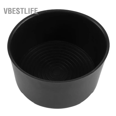 Giá đỡ cốc VBESTLIFE ZJchao cao su đen 5cm cho ô tô, ngăn nước tràn, rộng 8,26cm, giảm 17%