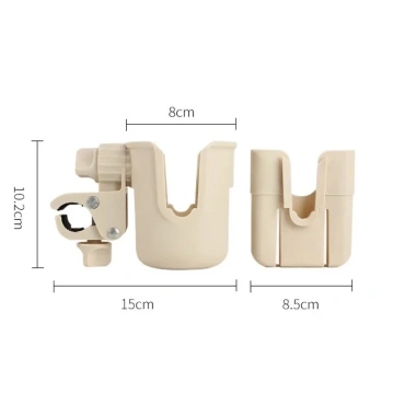 Giá đỡ cốc xe đẩy – Chống trượt, tháo rời, 360 độ xoay, hỗ trợ điện thoại & bình sữa – 59.832đ 9