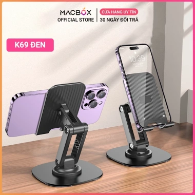 Giá đỡ đa năng Macbox xoay 360 gấp gọn cho điện thoại, iPad, iPhone, tablet - Giá chỉ 44.100 VND