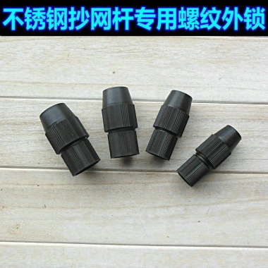 Giá Đỡ Đầu Nối Ống Nhựa Chống Mài Mòn, Thép Không Gỉ, Nối Khóa, Ren Bên Ngoài