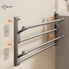Giá đỡ dép phòng tắm treo tường không đục lỗ Stora mới - Giá để giày gấp lớp thoát nước, giảm 20% 2