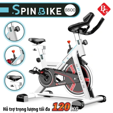 Giá đỡ Di động BG S500 cho Xe đạp tập thể dục - Kèm đồng hồ đo nhịp tim
