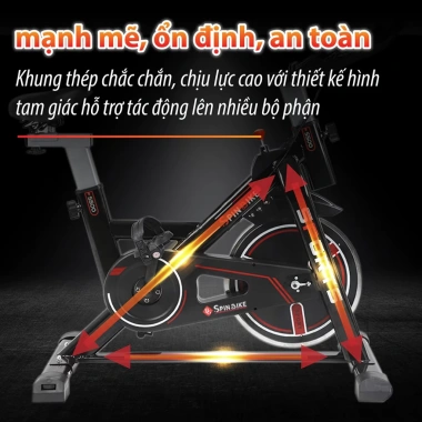 Giá đỡ Di động BG S500 cho Xe đạp tập thể dục - Kèm đồng hồ đo nhịp tim