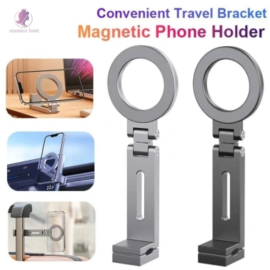 Giá đỡ điện thoại 360° Xoay, gập gọn, điều chỉnh cho máy bay & du lịch - 69.410đ