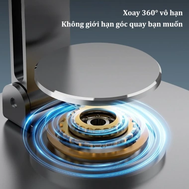 Giá đỡ điện thoại 360° xoay gập gọn hợp kim đa năng, chắc chắn cho iPad, máy tính bảng - 25.000đ