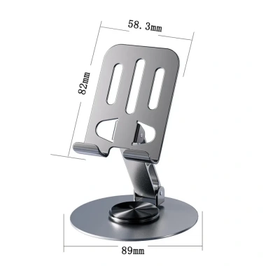 Giá đỡ điện thoại 360° xoay gập gọn hợp kim đa năng, chắc chắn cho iPad, máy tính bảng - 25.000đ