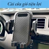 Giá Đỡ Điện Thoại 3in1 Vân Carbon Gắn Taplo, Cửa Gió Điều Hòa - Kẹp Ô Tô Chắc Chắn Khải Huy Scar 65k 3