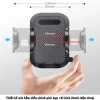 Giá Đỡ Điện Thoại 3in1 Vân Carbon Gắn Taplo, Cửa Gió Điều Hòa - Kẹp Ô Tô Chắc Chắn Khải Huy Scar 65k 7